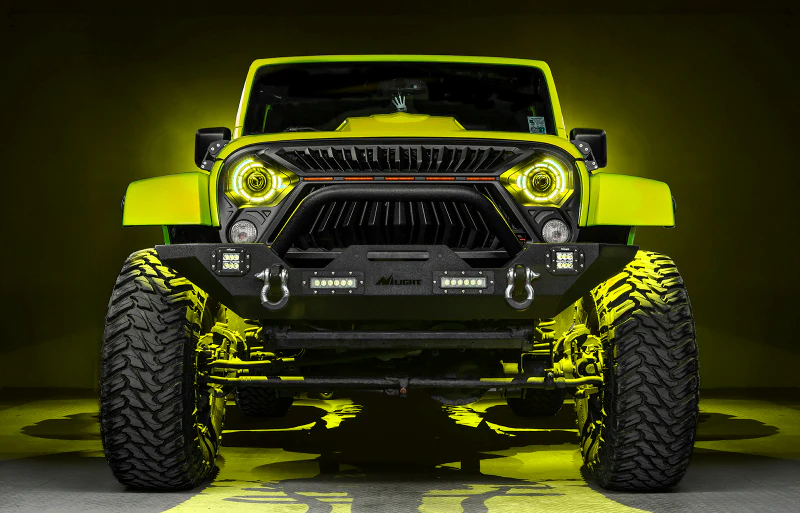 Oracle Oculus 7in ColorSHIFT Bi-LED Projector Headlights for Jeep Wrangler JK - Image 33