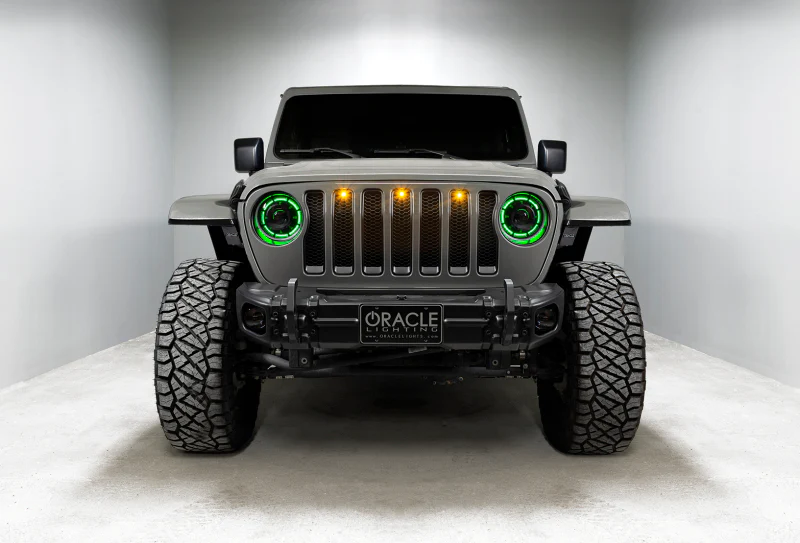 Oracle Oculus Bi-LED Projector Headlights for Jeep JL/Gladiator JT - w/ BC1 Controller - Image 2