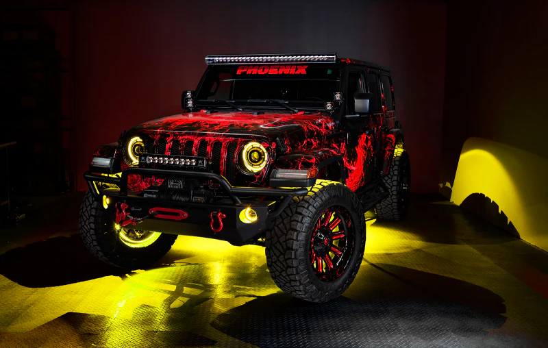 Oracle Oculus Bi-LED Projector Headlights for Jeep JL/Gladiator JT - w/ BC1 Controller - Image 25