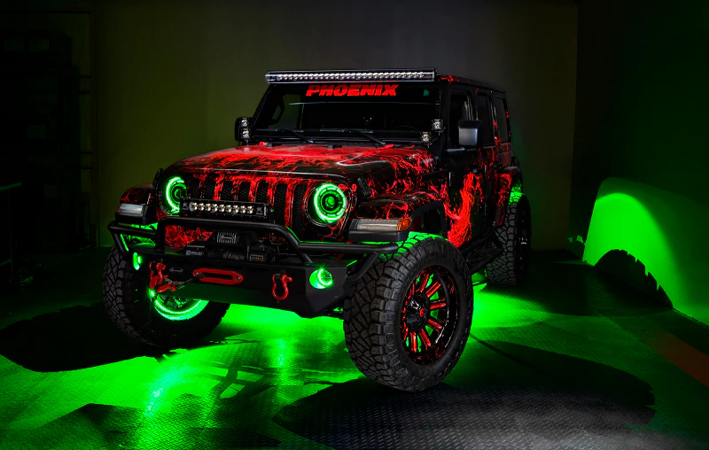 Oracle Oculus Bi-LED Projector Headlights for Jeep JL/Gladiator JT - w/ BC1 Controller - Image 47