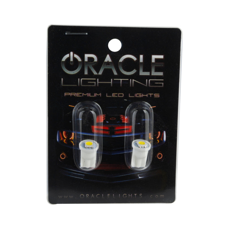 Oracle T10 1 LED 3-Chip SMD Bulbs (Pair) - Cool White - Image 4