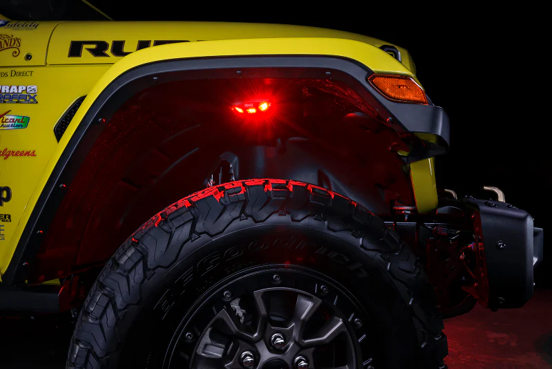 Oracle Underbody RGB+W Wheel Well Rock Light Kit - 4 PCS - ColorSHIFT - Image 3