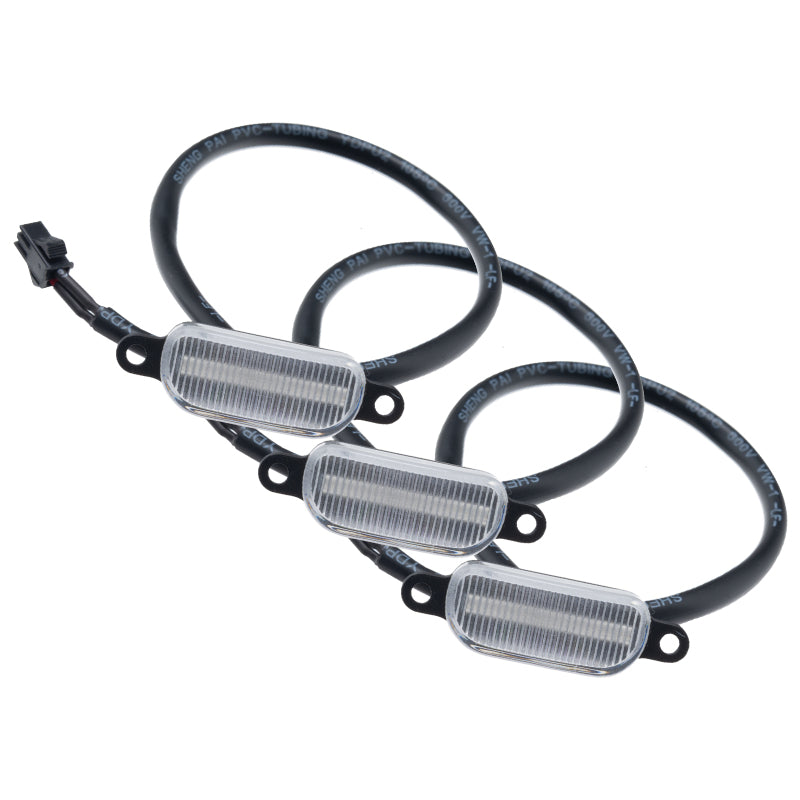 Oracle Universal Pre-Runner Style LED Grill Light Kit (New Style) - Amber w/Clear Lens - Image 6