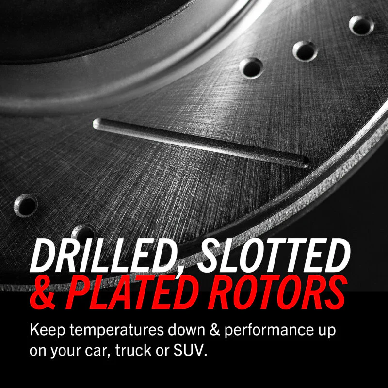 Power Stop 11-20 GMC Sierra 3500 HD Rear Drilled & Slotted Rotor - Pair - Image 4