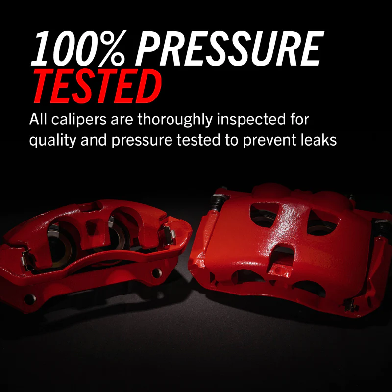 Power Stop 12-16 Ford F-250 Super Duty Front Red Caliper - Pair - Image 3