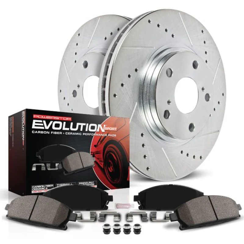 Power Stop 15-17 Lexus NX200t Front Z23 Evolution Sport Brake Kit - Image 2