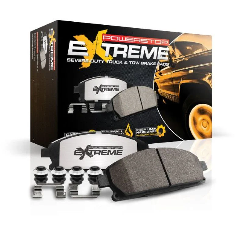 Power Stop 17-19 Ford F-450 Super Duty Front Z36 Truck & Tow Brake Pads w/Hardware - Image 2