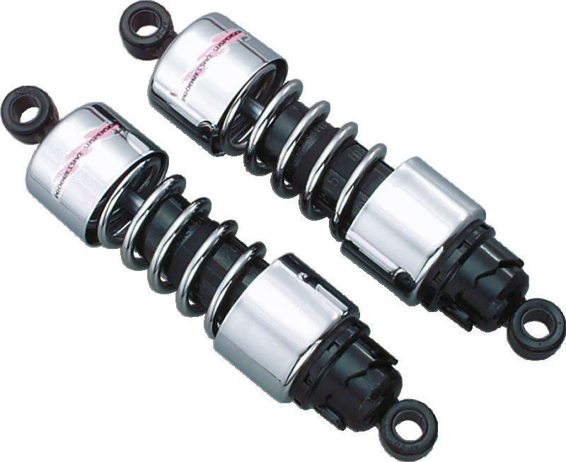 Progressive Cruiser 412 Series Shocks 13.0in - Chrome - Image 2
