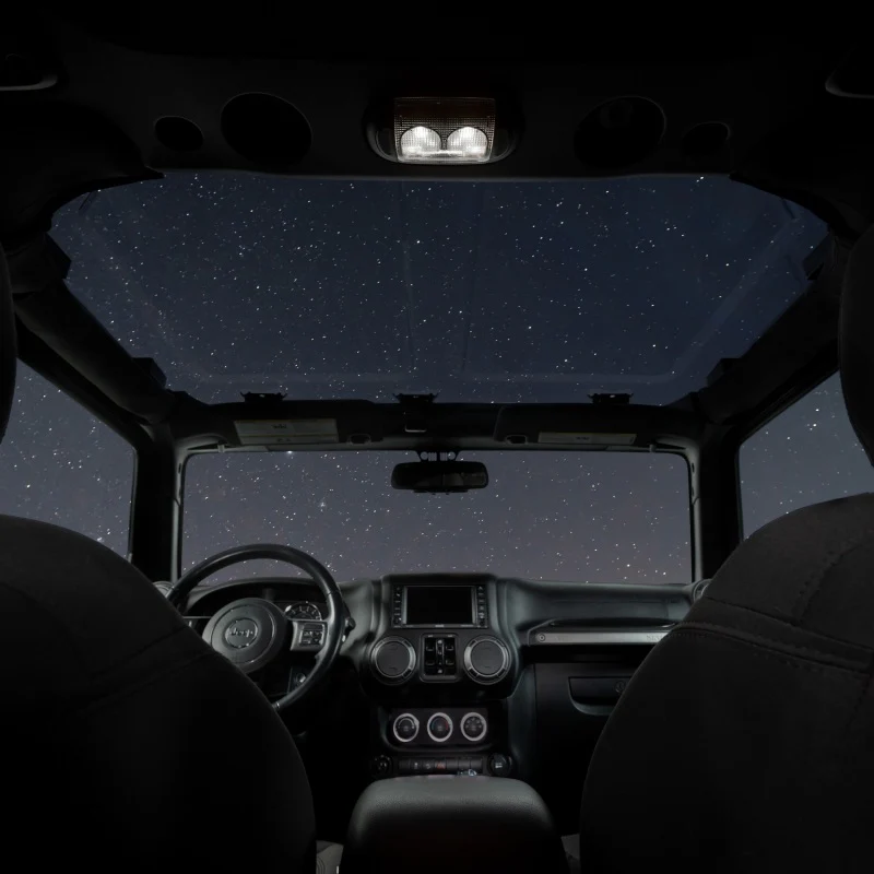 Putco 09-18 Jeep Wrangler JK Sky View Hard Tops - Image 7