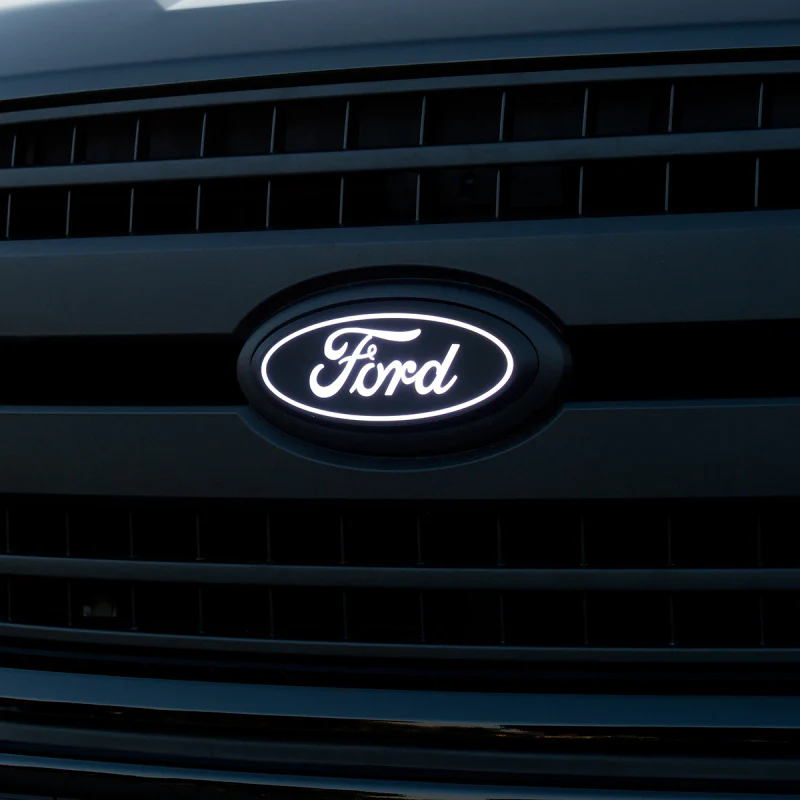 Putco 2023 Ford F-150 Front Luminix Ford LED Emblem - w/Camera CutOut w/o Spray Washer - Image 2