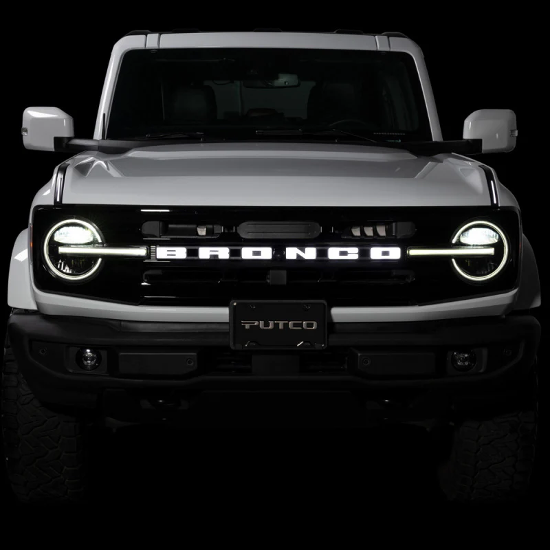 Putco 21-23 Ford Bronco Emblem (Does Not Fit Front Camera Models) - Image 7
