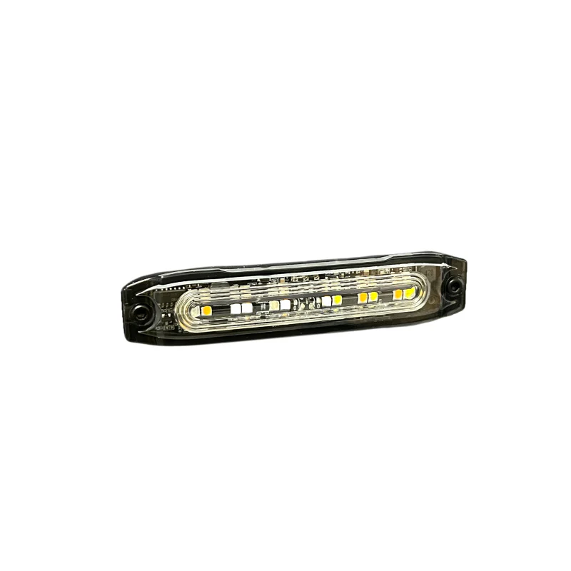 Putco 4in Universal Lighthead LED Stinger - Amber/White - Single