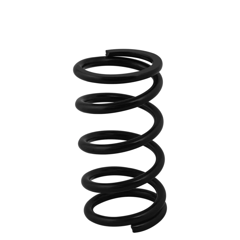 QA1 2-1/2in ID High Travel Spring - 9in Length x 400lbs/in - Black Powder Coated - Image 2