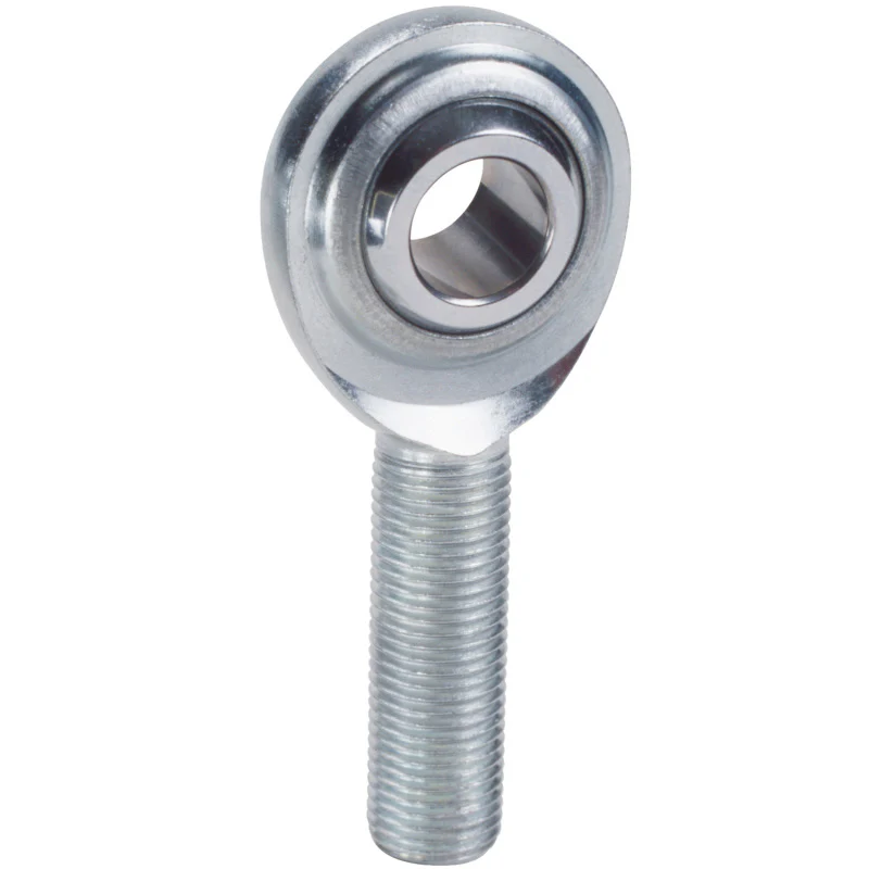 QA1 C Series 2-Pc Rod End - Male/Right Hand - .375in Bore x 3/8-24 - Carbon Steel - Image 2