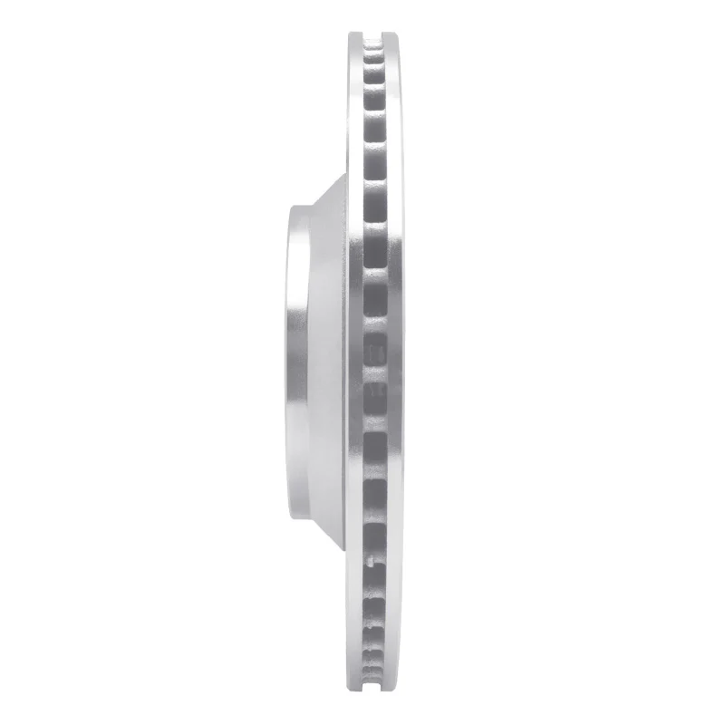 R1 06-25 Audi A3 Quattro Rear Left Drilled & Slotted Silver Brake Rotor - Image 5