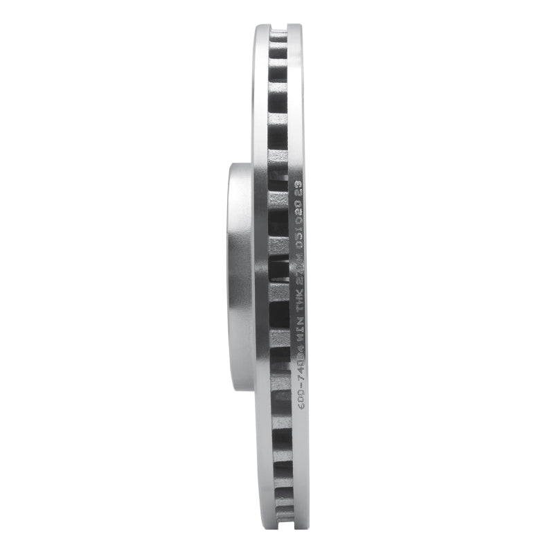 R1 2012-2025 Audi S3 (USA/Canada) Front Left Drilled & Slotted Silver Brake Rotor - Image 4
