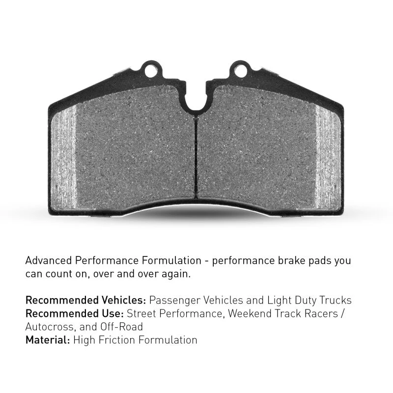 R1 2015-2025 Audi A3 Quattro Rear R1 Performance Sport Pads & Hardware Kit - Image 3