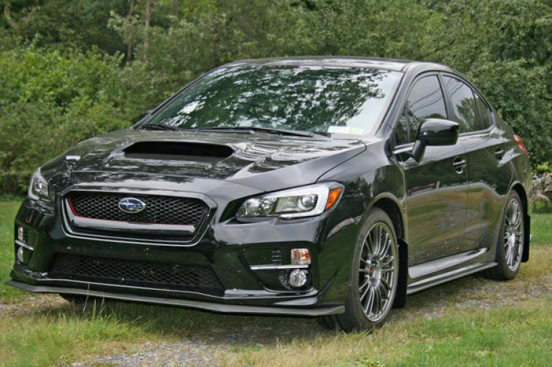 Rally Armor 15-21 Subaru WRX/STI Blue UR Mud Flap w/White Logo - Image 18