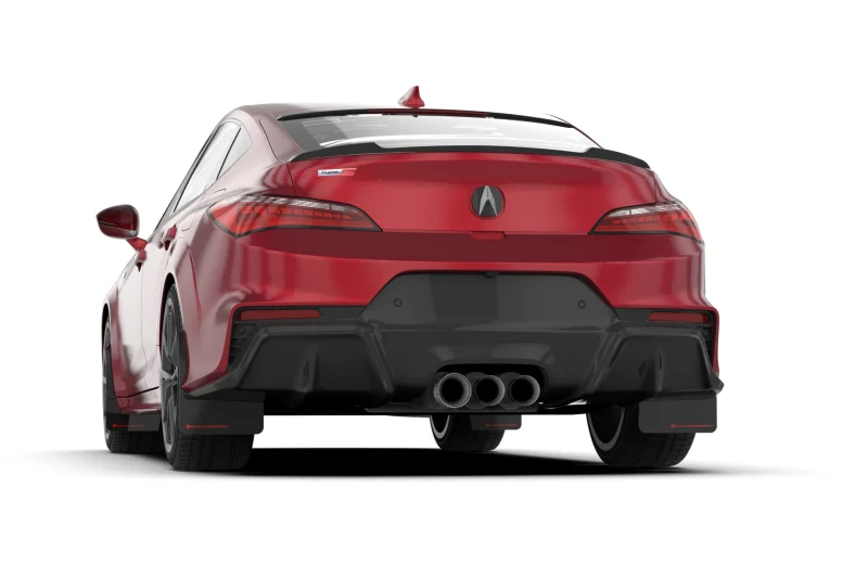 Rally Armor 23-25 Acura Integra A-Spec Black UR Mud Flap W/Red Logo (No Drilling Req.) - Image 5