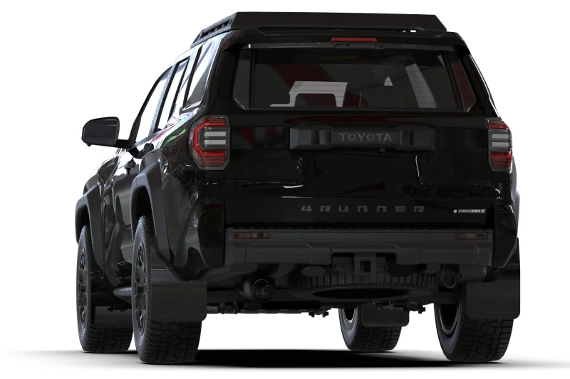 Rally Armor 25-26 Toyota 4Runner Black UR Mud Flap w/ Metallic Black Logo - Image 11