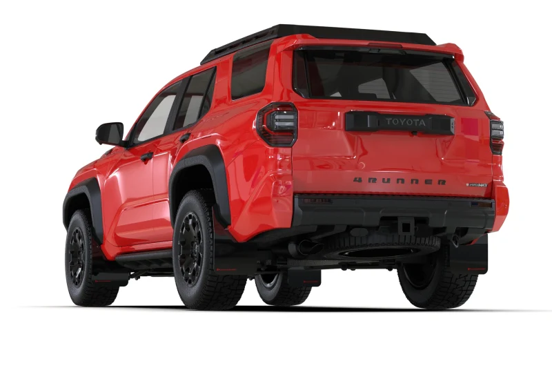 Rally Armor 25-26 Toyota 4Runner Black UR Mud Flap w/ Metallic Black Logo - Image 12