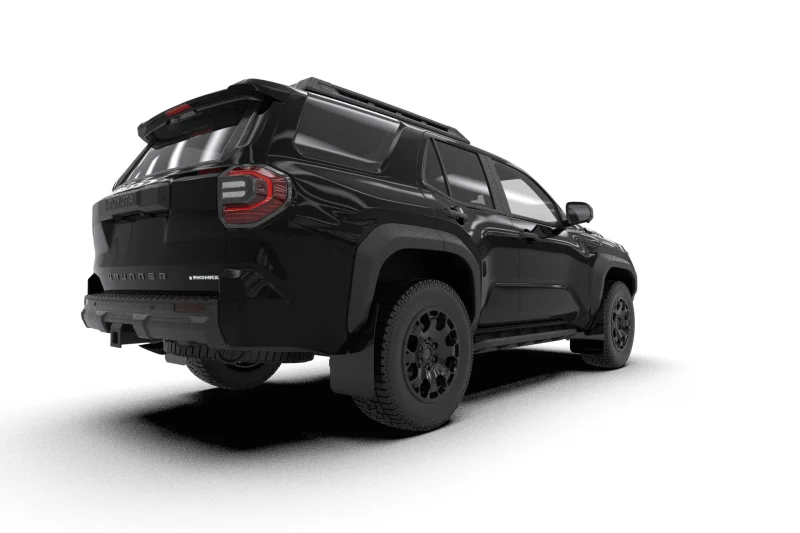 Rally Armor 25-26 Toyota 4Runner Black UR Mud Flap w/ White Logo - Image 9