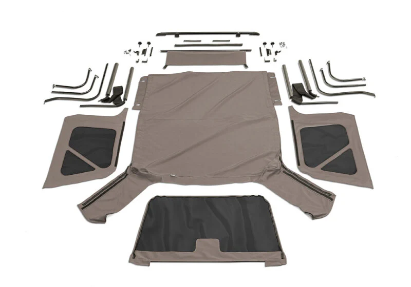 Rampage 1997-2006 Jeep Wrangler(TJ) Complete Top - Khaki - Image 2