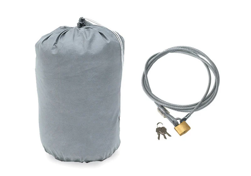 Rampage 2004-2006 Jeep Wrangler(TJ) LJ Unlimited Car Cover - Grey - Image 3