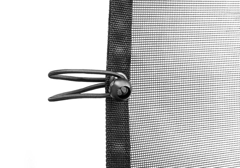 Rampage 2018-2019 Jeep Wrangler(JL) Unlimited Sport 4-Door Mesh Shade Top - Extended - Black - Image 5