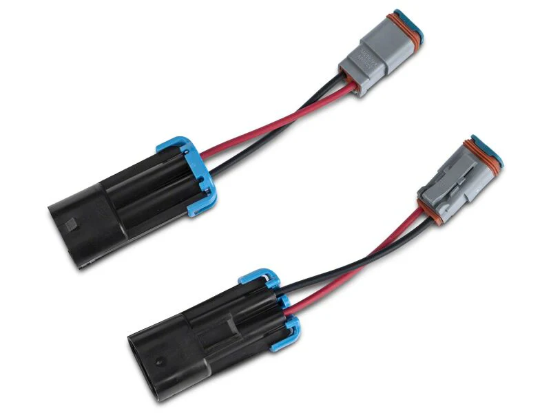 Raxiom 07-09 Jeep Wrangler JK Axial Series H10 to Deutsch Fog Light Wire Harness Adapter Kit - Image 2