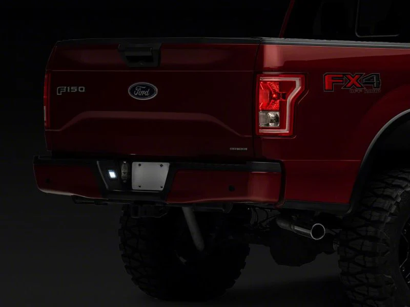 Raxiom 07-14 Ford F-150 Axial Series LED License Plate Lamps- Smoked - Image 2