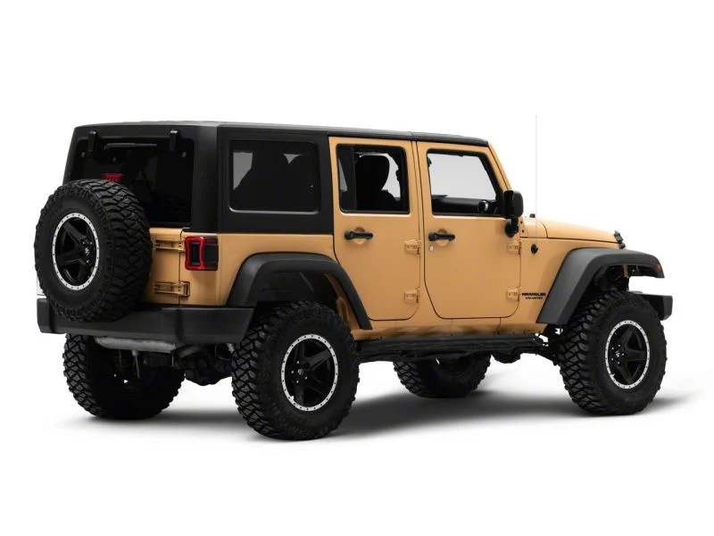 Raxiom 07-18 Jeep Wrangler JK Axial Series JL Style LED Tail Lights- Black Housing- Red Lens - Image 11
