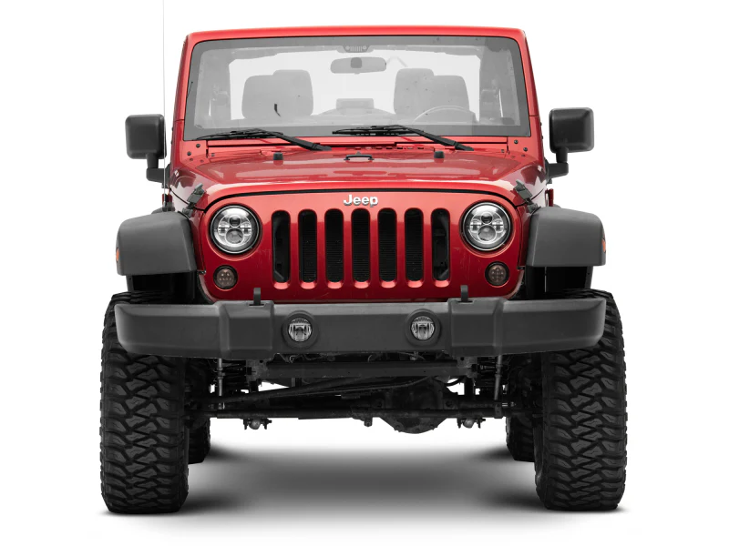 Raxiom 07-18 Jeep Wrangler JK Axial Series LED Amber Turn Signals (Smoked) - Image 8