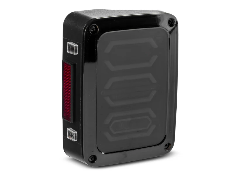 Raxiom 07-18 Jeep Wrangler JK LED Tail Lights- Black Housing (Smoked Lens) - Image 14