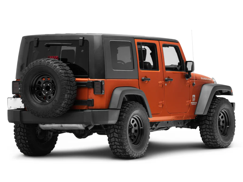 Raxiom 07-18 Jeep Wrangler JK LED Tail Lights- Black Housing (Smoked Lens) - Image 15