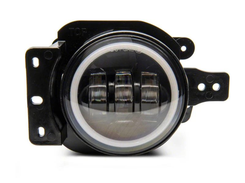 Raxiom 07-23 Jeep Wrangler JK & JL 20-23 Jeep Gladiator JT Axial Series LED Fog Lights w/ Halo - Image 3