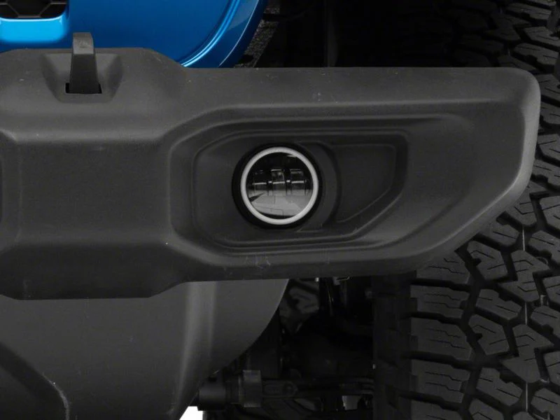 Raxiom 07-23 Jeep Wrangler JK & JL 20-23 Jeep Gladiator JT Axial Series LED Fog Lights w/ Halo - Image 8