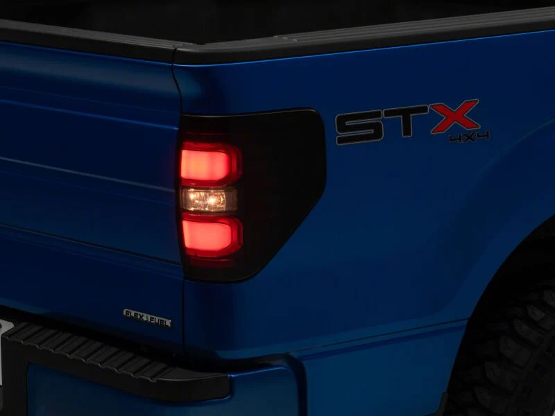 Raxiom 09-14 Ford F-150 Styleside Axial Series LED Tail Lights- Black Housing- Smoked Lens - Image 8