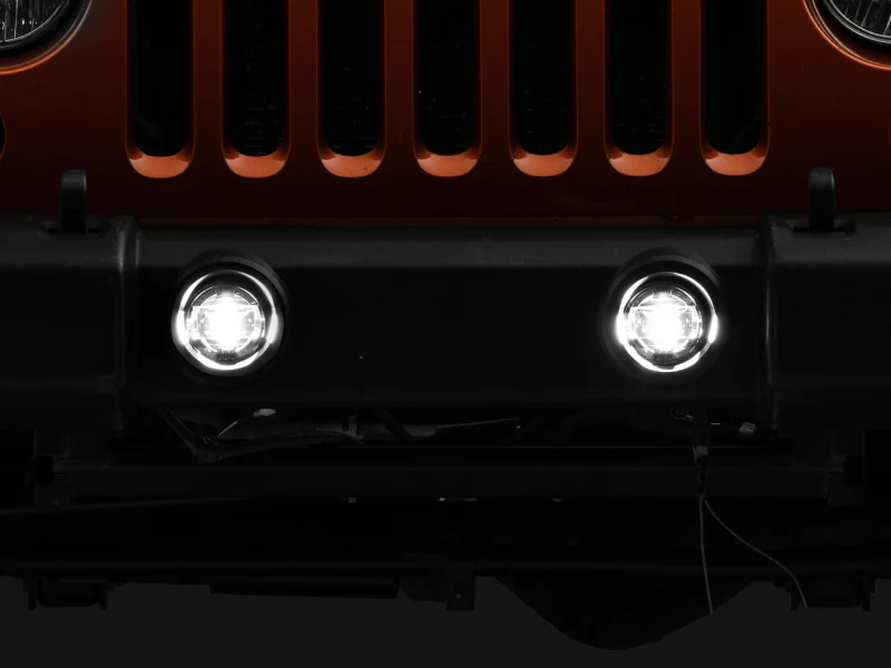 Raxiom 10-22 Jeep Wrangler JK/JL Axial Series LED Fog Lights - Image 10