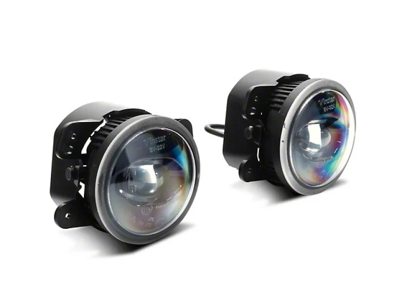 Raxiom 10-22 Jeep Wrangler JK/JL Axial Series LED Fog Lights - Image 12