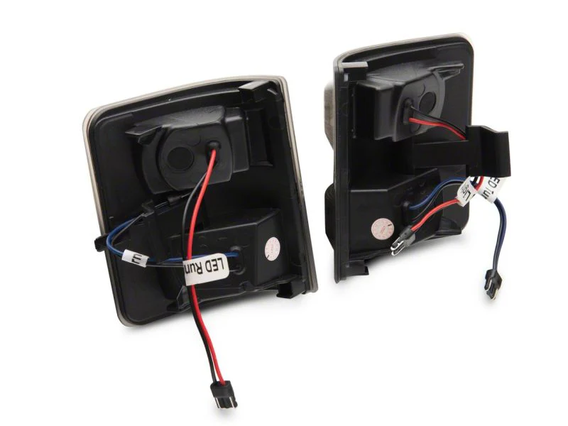 Raxiom 11-16 Ford F-250/F-350 Super Duty Axial LED SEQL Switchback Side Mirror Marker Lamps- Smoked - Image 4