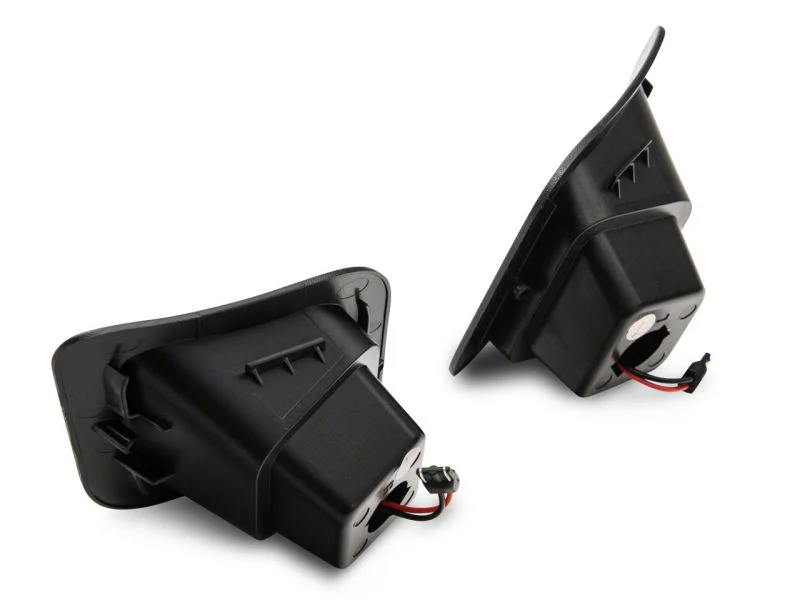 Raxiom 13-18 Dodge RAM 1500 Axial Series LED License Plate Lamps- Smoked - Image 3