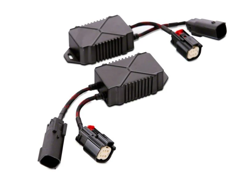 Raxiom 18-23 Jeep Wrangler JL Axial Series 9-In LED Headlights- Black Housing (Clear Lens) - Image 17