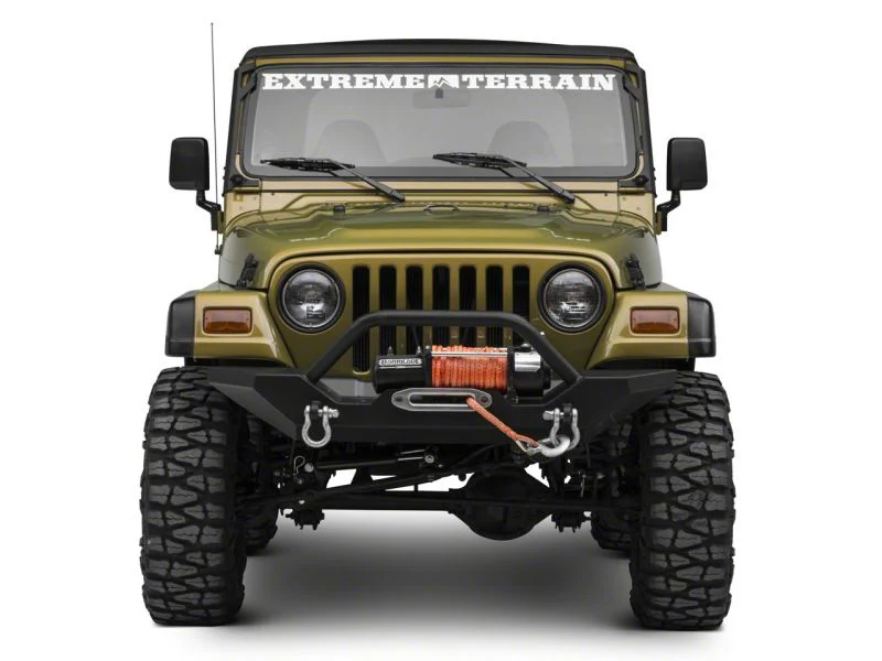 Raxiom 97-06 Jeep Wrangler TJ 50-In LED Light Bar Windshield Mount w/ Auxiliary Bracket - Image 3