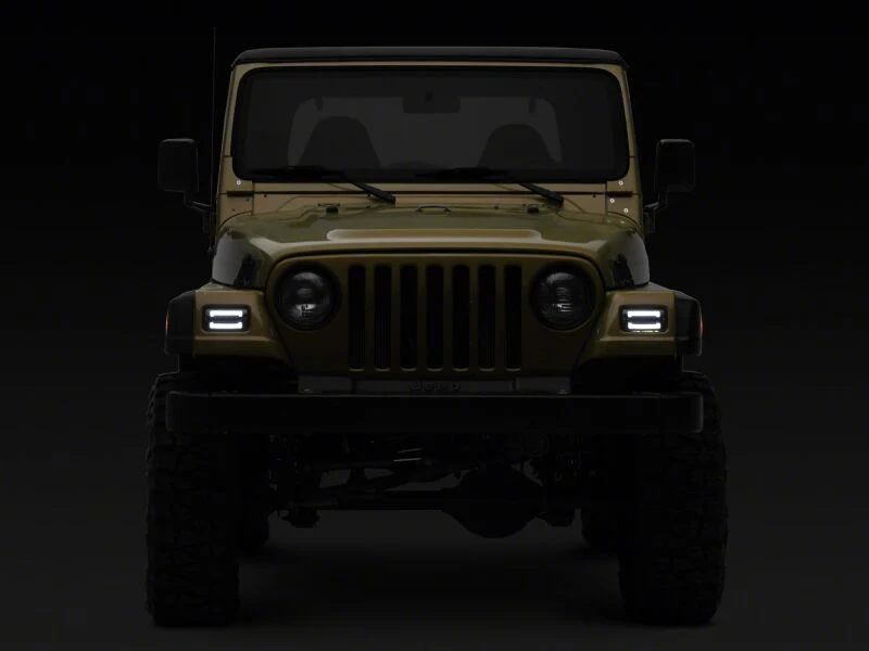Raxiom 97-06 Jeep Wrangler TJ Axial Series LED Sequential Cornering Lights- Smoked - Image 11