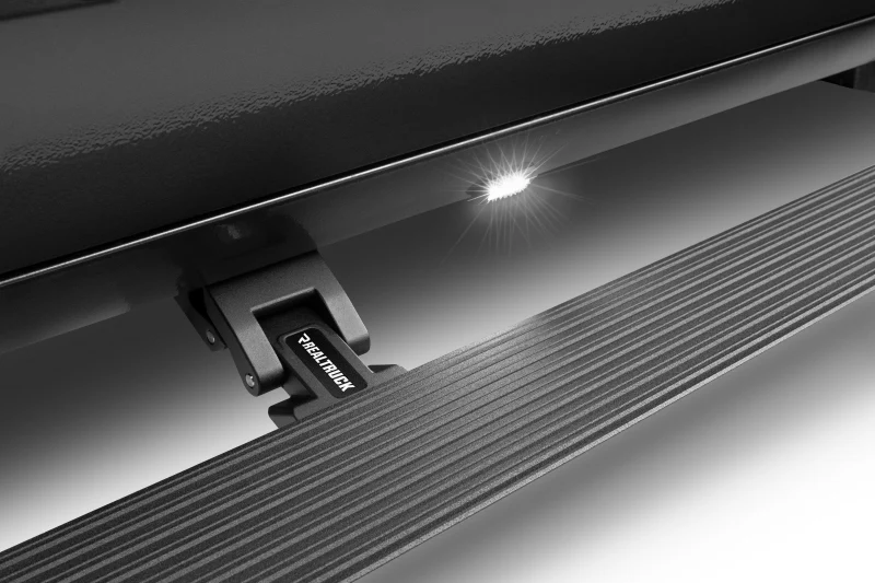 RealTruck 15-24 Chevrolet Colorado Crew Cab 4dr VoltStep Electric Running Board Kit - Tex. Blk - Image 5