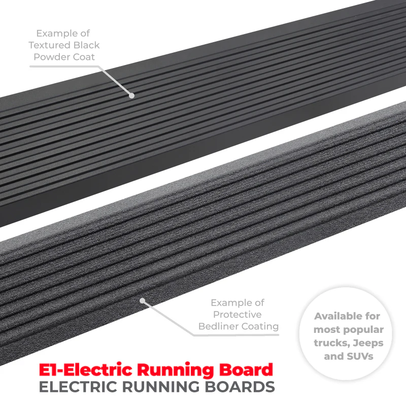 RealTruck 15-24 Chevrolet Colorado Crew Cab 4dr VoltStep Electric Running Board Kit - Tex. Blk - Image 6