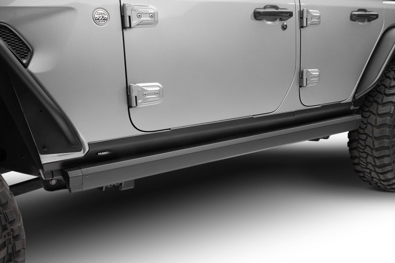 RealTruck 18-24 Jeep Wrangler 4dr VoltStep Electric Running Board Kit (Drilling Req.) - Tex. Blk - Image 3
