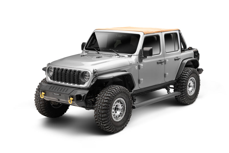 RealTruck 18-24 Jeep Wrangler 4dr VoltStep Electric Running Board Kit (Drilling Req.) - Tex. Blk - Image 5