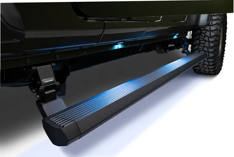 RealTruck 20-24 Jeep Gladiator CC 4dr VoltStep Electric Running Board Kit (Cut/Drill Req.) - Tex Blk - Image 12